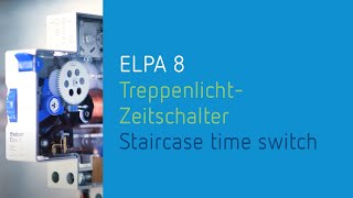 TreppenlichtZeitschalter ELPA 8 von Theben [upl. by Eeluj]