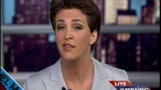 Rachel Maddow on Palin amp Fruit Flies [upl. by Gimble617]