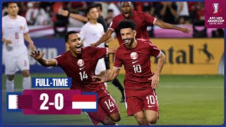 AFCU23  Group A  Qatar 2  0 Indonesia [upl. by Kyriako]