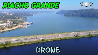 Drone na Represa Billings Prainha de Riacho Grande Rod Anchieta etc  São Bernardo do Campo SP [upl. by Verda]