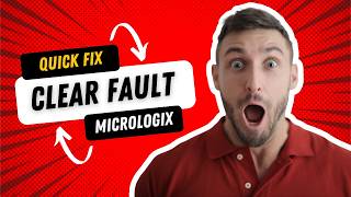 Quick Fix Troubleshooting an Allen Bradley MicroLogix Read Fault Clear Fault amp Change Mode [upl. by Mitchel]