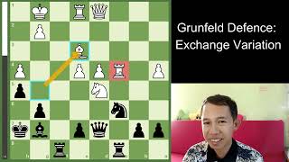 Grunfeld Defence Jorden Van Foreest vs Maxime VachierLagrave  Tagalog Chess Tutorial [upl. by Larena]