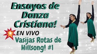 PASOS DE DANZA CRISTIANA 3690🥳❣💥 Ensayemos Danza Juntas [upl. by Jahncke]