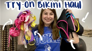 Bikini Try On Haul PacSun Pink Lily amp Victorias Secret [upl. by Lemuelah829]