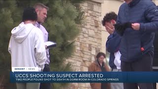 Suspect in UCCS murders arrested Colorado Springs police announce [upl. by Dunseath]