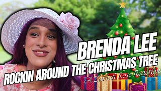 Amazing Vocals First Time Hearing Brenda Lee Rockin Around The Christmas Tree Reaction [upl. by Ednyl434]