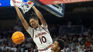 March Madness Auburns Chad BakerMazara ejected less than 5 minutes into Tigers firstround game [upl. by Acila]