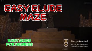 Elude Maze Guide amp Showcase  Slap battles  NO MIDROLL ADS [upl. by Inobe673]