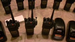 Motorola XTS5000 XTS2500 TwoWay Radio Inventory IBM T60 Programming Computers Chargers etc [upl. by Waring164]