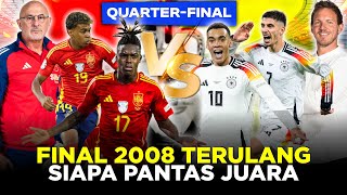 HUJANI GEORGIA 35 TEMBAKAN SPANYOL TANTANG JERMAN UNTUK BUKTIKAN SIAPA PANTAS JUARA PIALA EROPA [upl. by Ariaet328]