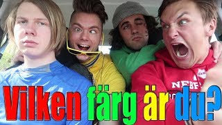 Vilken färg är du DEL 3 ROADTRIP [upl. by Tterb]