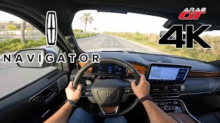 2023 Lincoln Navigator POV Test Drive  Walkaround [upl. by Nwahsal]