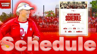 OU Softball Battle Series finale tonight and the Big 12 schedule has been released [upl. by Trebliw980]