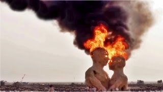 Watch 265k Burning Man 2014 Embrace Burn [upl. by Sly]