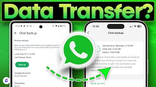 How to Transfer WhatsApp Data From Android to iPhone 🤖 ↪  2024 Guide [upl. by Adniled]