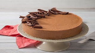 Torta Mousse de Chocolate  Receitas Nestlé [upl. by Fen]