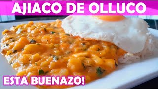 Me Salió Riquísimo AJIACO DE OLLUCO Receta Recomendada [upl. by Ennayelhsa]