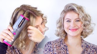 CURLIZ  Cordless Automatic Hair Curler [upl. by Moynahan]