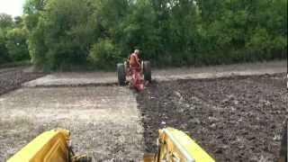 Plow day with the John Deere 110 tlb Backhoe [upl. by Hannavahs]