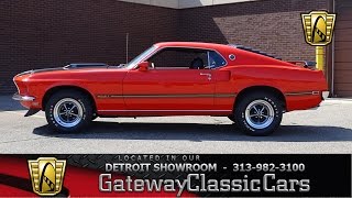 1969 Ford Mustang Mach 1 Tribute Stock  909DET [upl. by Given]