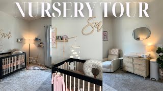 BABY GIRL NURSERY TOUR 💕🫶🏽 [upl. by Zinah]