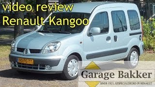 Video review Renault Kangoo 16 16v Automaat Privilège 2004 90PSTT [upl. by Nairda]