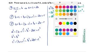 C2 PROGRESSÕES ARITMÉTICAS 21 [upl. by Manda468]