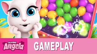 My Talking Hank vs My Talking Tom vs My Talking Angela vs Talking Tom Gold Run ipadGameplay [upl. by Eikcir]