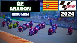 🏁 RESUMEN  GP de ARAGÓN  MotoGP 2024 🏁 [upl. by Waligore]