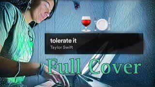 Tolerate it  Taylor Swift cover  Luna Ruiz viral xyzbca singer piano cover taylorswift [upl. by Sonitnatsnoc943]