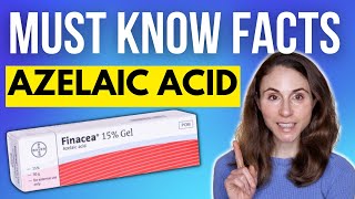 10 MUST KNOW AZELAIC ACID FACTS 🤔 Dermatologist DrDrayzday [upl. by Anatole]