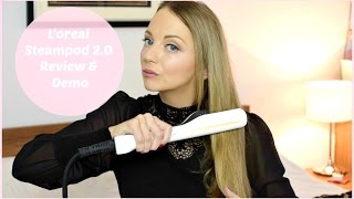 LOREAL STEAMPOD 20 REVIEW  Paula Holmes [upl. by Ytram311]