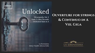 Giuseppe Antonio Brescianello Ouverture for Strings amp Continuo in A Major viii Giga [upl. by Joana]