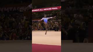 Simone Biles Floor Exercise 2018 World Championships Womens All Around seg8 gymnastics usa [upl. by Meensat800]