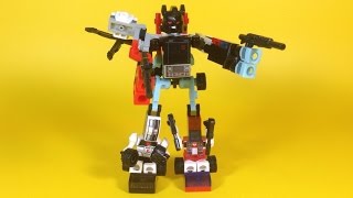 KreO Transformers MicroChangers Combiners DEFENSOR A4474 Review  Unboxing Build amp Play [upl. by Hitoshi]