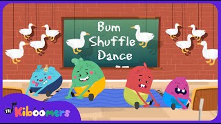 Bum Shuffle Dance  The Kiboomers Preschool Movement Songs for Circle Time [upl. by Arevle879]