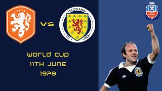 Archie Gemmill  Trainspotting  Scotland v Holland 1978 World Cup  SCFC Super Cup Football Classic [upl. by Mogerly]