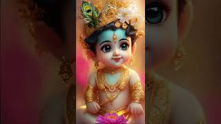 Kaun Kehta Hai Bhagwan Aate Nahi🚩🕉 song status Shri Krishna cute photoviral song [upl. by Modern]