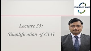 Simplification of CFG  Reduction of CFG  L35 [upl. by Einna650]