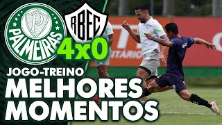 PALMEIRAS 4 X 0 RIO BRANCO  MELHORES MOMENTOS  JOGOTREINO [upl. by Kir]