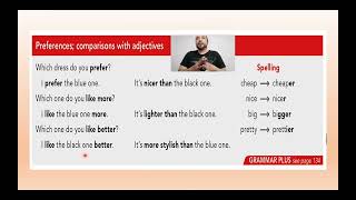 Interchange 1 Unit 3 part 2 COMPARATIVES [upl. by Senior]