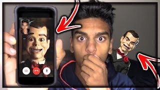 DO NOT FACETIME SLAPPY THE DUMMY FROM GOOSEBUMPS WHEN SPINNING A FIDGET SPINNER AT 3AM [upl. by Jacey]