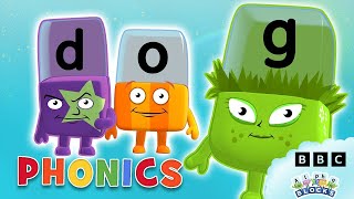 Phonics  Simple Spelling  Learn to Read  Alphablocks [upl. by Janik]