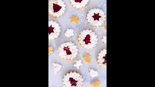 Omas Linzer Plätzchen mit Marmelade [upl. by Oirretno]