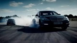 BMW 760Li vs Mercedes S63 AMG  Top Gear  BBC [upl. by Nickles]