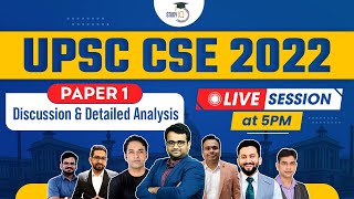 UPSC CSE Prelims 2022 Question Paper 1  Analysis Answer Key Cut Off  StudyIQ [upl. by Yellas]