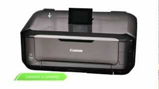 Canon Get Started  Wireless printing set up on your PIXMA printer [upl. by Koziarz]