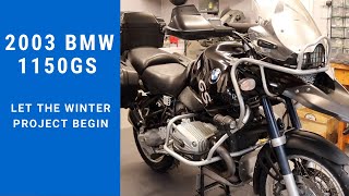 A new projectA 2003 BMW 1150GS [upl. by Ayekal271]