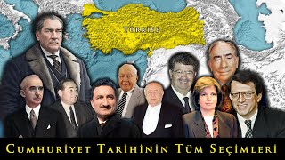 Cumhuriyet Sonrası Tüm Türkiye Genel Seçimleri 19232023 [upl. by Errot4]