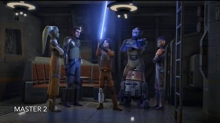 Ezra builds his first Lightsabers Star Wars Rebels Season 1 Episode 10 HD [upl. by Nylsirhc]